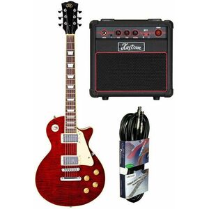 SX EF3D-TWR SET Transparent Wine Red Elektrická gitara vyobraziť