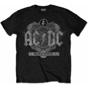 AC/DC Tričko Black Ice Unisex Black L vyobraziť