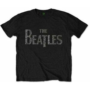 The Beatles Tričko Drop T Songs Unisex Black 2XL vyobraziť