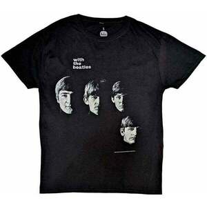 The Beatles Tričko Vintage With The Beatles Unisex Black M vyobraziť