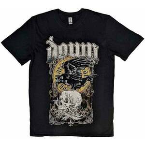 Down Tričko Swamp Skull Unisex Black L vyobraziť