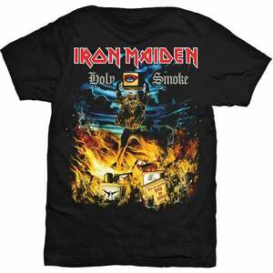 Iron Maiden Tričko Holy Smoke Unisex Black M vyobraziť