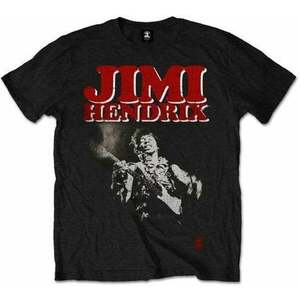 Jimi Hendrix Tričko Block Logo Unisex Black L vyobraziť