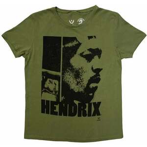 Jimi Hendrix Tričko Let Me Live Womens Khaki Green S vyobraziť