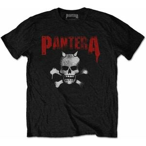 Pantera Tričko Horned Skull Stencil Unisex Black L vyobraziť