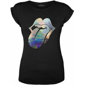 The Rolling Stones Tričko Foil Tongue Womens Black 2XL vyobraziť