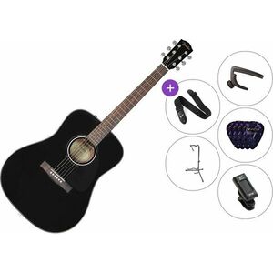 Fender CD-60 BK V3 Deluxe SET Black Akustická gitara vyobraziť