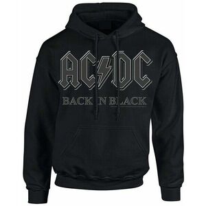 AC/DC Mikina Back In Black Black 2XL vyobraziť