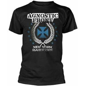 Agnostic Front Tričko Blue Iron Cross Black L vyobraziť