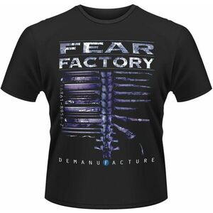 Fear Factory Tričko Demanufacture Black M vyobraziť