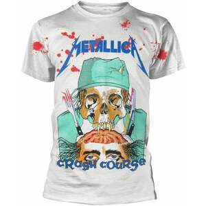 Metallica Tričko Crash Course In Brain Surgery White 2XL vyobraziť