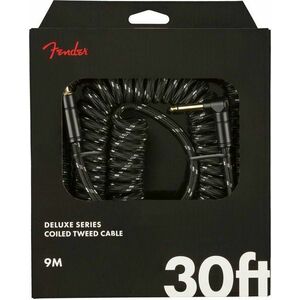 Fender Deluxe Coil 9 m Rovný - Zalomený Nástrojový kábel vyobraziť