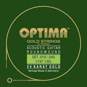 Optima 1747-12EL 24K Gold Acoustics Struny pre akustickú gitaru vyobraziť