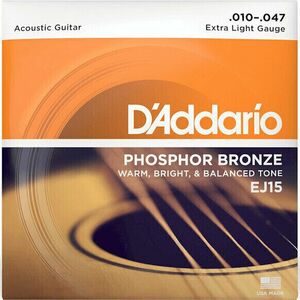 D'Addario EJ15-3D Struny pre akustickú gitaru vyobraziť