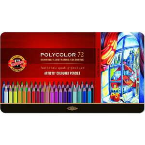 KOH-I-NOOR Polycolor Artist's Coloured Pencils Sada farebných ceruziek 72 ks vyobraziť