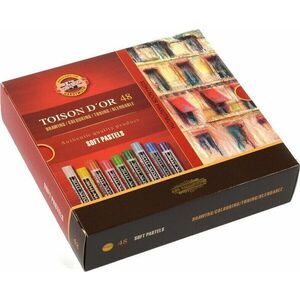 KOH-I-NOOR Toison D'or Set of Soft Pastels Sada suchých pastelov 48 ks vyobraziť