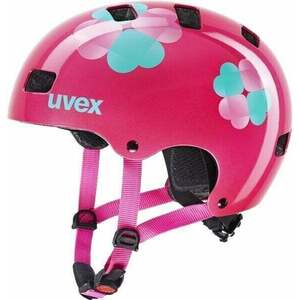 UVEX Kid 3 Pink Flower 51-55 Detská prilba na bicykel vyobraziť