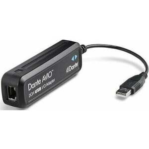 Audinate Dante AVIO USB PC 2x2 Adapter ADP-USB AU 2x2 Digitálny konvertor vyobraziť