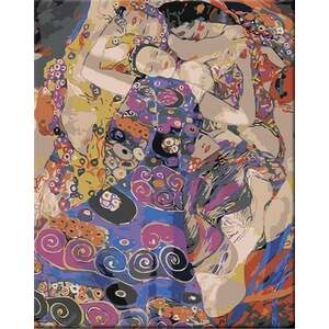 Zuty Maľovanie podľa čísel Panna (Gustav Klimt) vyobraziť