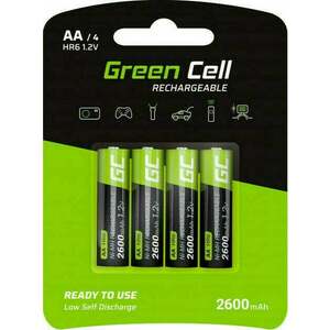 Green Cell HR6 2600mAh 4 AA batérie vyobraziť