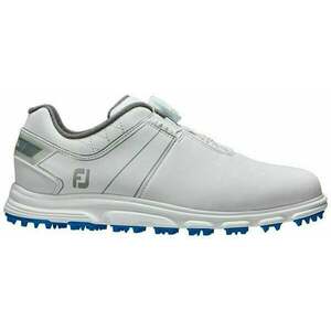 Footjoy Pro SL BOA White/Grey 34 Juniorské golfové topánky vyobraziť