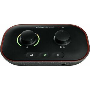 Focusrite Vocaster One Black Podcastový mixpult vyobraziť