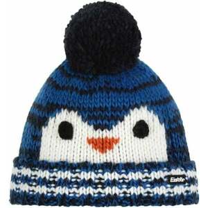 Eisbär Rico Pompon Kids Beanie Blue/White/Red/Grey UNI Lyžiarska čiapka vyobraziť