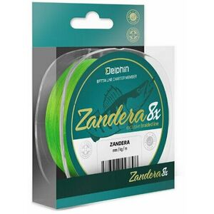 Delphin Zandera 8 Fluo Green 0, 12 mm 150 m 8, 5 kg Šnúra vyobraziť