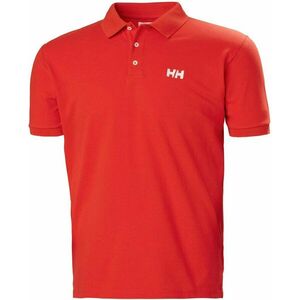 Helly Hansen Men's Malcesine Polo Tričko Alert Red M vyobraziť