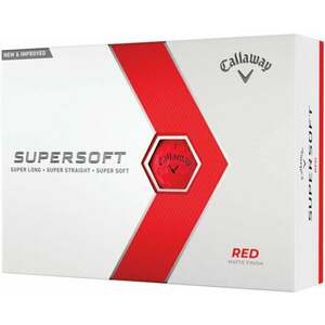 Callaway Supersoft 2023 Red Golfové lopty vyobraziť