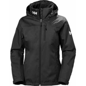 Helly Hansen Women's Crew Hooded Midlayer Bunda Black M vyobraziť