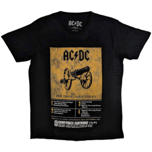 AC/DC Tričko 8 Track Unisex Black 2XL vyobraziť