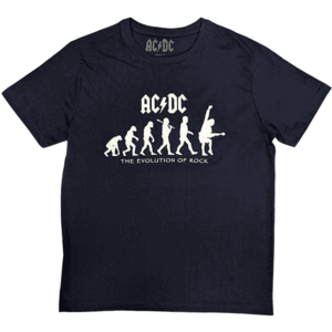 AC/DC Tričko Evolution of Rock Unisex Navy Blue 2XL vyobraziť