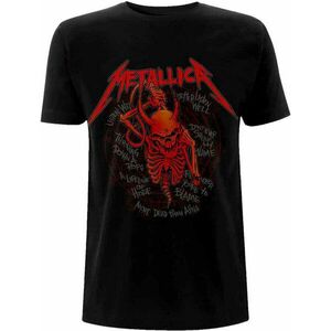 Metallica Tričko Skull Screaming Red 72 Seasons Unisex Black 2XL vyobraziť