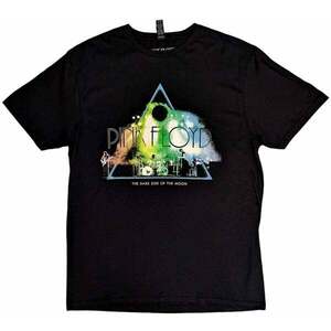 Pink Floyd Tričko Live Band Rainbow Tone Unisex Black L vyobraziť