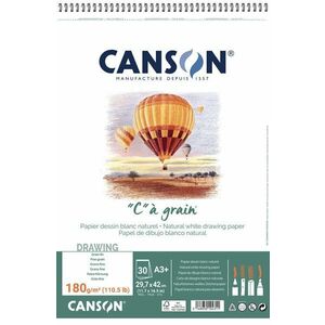 Canson Sp Càgrain Skicár A3 180 g White vyobraziť