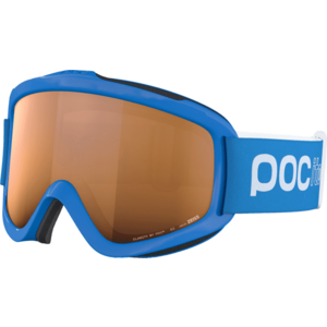 POC POCito Iris Fluorescent Blue/Partly Sunny Light Orange Lyžiarske okuliare vyobraziť