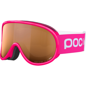 POC POCito Retina Fluorescent Pink/Partly Sunny Light Orange Lyžiarske okuliare vyobraziť