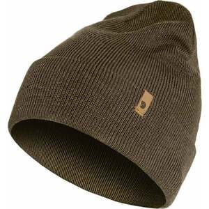 Fjällräven Classic Knit Hat Dark Olive Lyžiarska čiapka vyobraziť