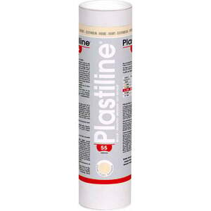 Plastiline Plasticine Hardness Profesionálna modelovacia hmota Ivory 1 kg vyobraziť