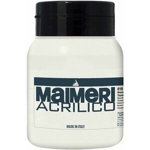 Maimeri Acrilico Akrylová farba Titanium White 018 500 ml 1 ks vyobraziť