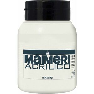 Maimeri Acrilico Akrylová farba Titanium White 018 1000 ml 1 ks vyobraziť