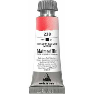 Maimeri Blu Akvarelová farba Cadmium Red Medium 228 12 ml 1 ks vyobraziť