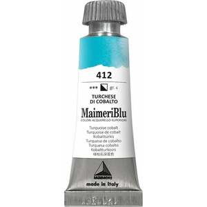 Maimeri Blu Akvarelová farba Turquoise Cobalt 412 12 ml 1 ks vyobraziť