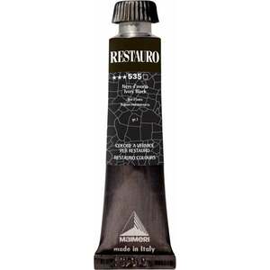 Maimeri Varnish Restauro Reštauračná farba Ivory Black 535 20 ml 1 ks vyobraziť