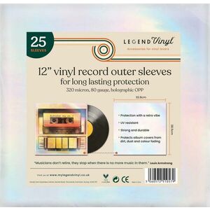 Legend Vinyl LV21 Obaly na LP platne 25 Holographic vyobraziť