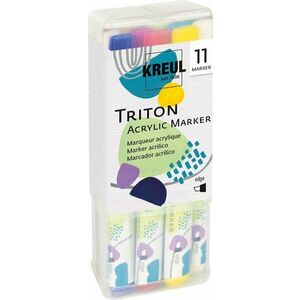 Kreul Triton Sada textilných fixiek 1 - 4 mm 11 ks vyobraziť