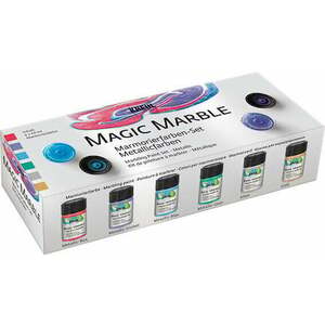 Kreul Magic Marble Sada farieb na mramorovanie Metallic Colours 6 x 20 ml vyobraziť