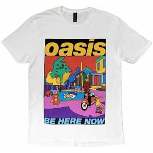 Oasis Tričko Be Here Now Illustration Unisex White S vyobraziť