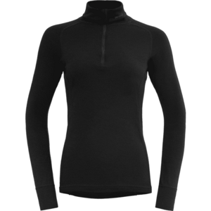 Devold Duo Active Merino 205 Zip Neck Woman Black XS Termoprádlo vyobraziť